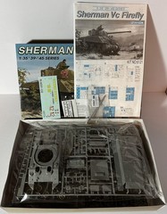Lot: VTG Dragon #6121 1/35 Scale Sherman Vc Firefly w/RARE RB Model Metal Barrel