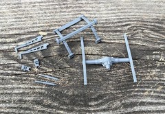 1/25 Gasser Overhaul Kit fits AMT 1955 Chevy Coupe Resin Model Car Suspension