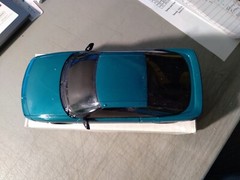 AMT ERTL 1991 GEO STORM GSI TEAL BLUE METALLIC DEALER PROMO CAR 1:25 #6963 NIB