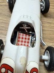 VTG 1959 Strombecker Mercedes Benz Electric Powered Racing Cars 1/24 w/ box ++