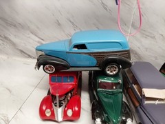 Model Junkyard/parts Plastic Muscle Car Lot Of 18 Hot Rods And Panel Wagons,