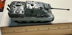 Hand Built WWII German Tank 4 Inches