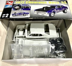 🏁 AMT /ERTL STREET CUSTOM 1972 CHEVROLET NOVA SS “OLD PRO” #31547 🏁