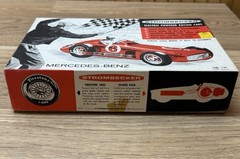 VTG 1959 Strombecker Mercedes Benz Electric Powered Racing Cars 1/24 w/ box ++