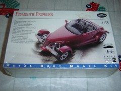 Testors Metal Body Plymouth Prowler Model Kit #136 1:43 Scale New Sealed