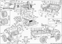 WC-51 3/4 ton truck (Plastic model kit) 1/72 ACE 72612