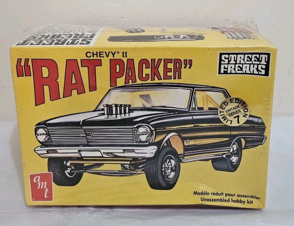 AMT Street Freaks Chevy II Rat Packer 1:25 Kit no 30105 Sealed
