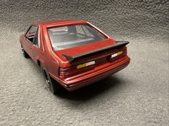 MPC Ford Mustang SVO Custom Pro Built Detailed Trim V8 Foxbody Drag Car Slicks