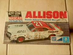 RARE MPC DONNIE ALLISON MERCURY CYCLONE NASCAR ORIGINAL ISSUE SEALED