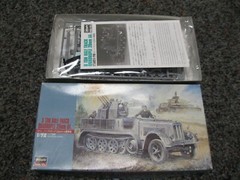 HASEGAWA 8 ton half track MODEL KIT 1:72 SCALE OPEN SEALED INSIDE #MT14:500