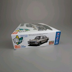 Aoshima Snap Kit 01-SL KPGC10 Skyline HT GT-R 1970 Silver 1/24 Model Kit – US