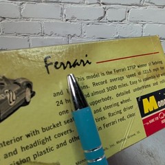 Monogram Ferrari 275P 1/24 Model Kit Open Incomplete Vintage Race Car