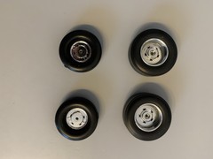 Revell 1/25 1969 NOVA SS Centerline Convo Pro Wheels And Tires/drag racing