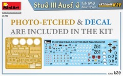 MiniArt 35335 1/35 StuG III Ausf. G Feb 1943 Alkett Prod. Interior Kit