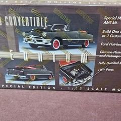 AMT/ERTL 1950 Ford Convertible Millennium Edition 1:25 Scale Model Kit NEW SEAL