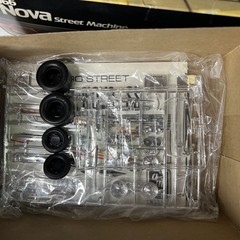 AMT Ertl 1966 Nova Street Machine 1:25 Unassembled Yellow Plastic Pro Street NOB