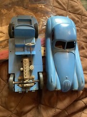 1950s IDEAL JAGUAR XK-120 Model Kit #3082 Authentic Model Cars of All Nations