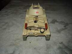 Built Tank 5-1/2 inches long Well Built & Painted Excellent Cond Nice Detail