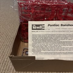 Vintage Revell Pontiac Banshee 1/25 Scale Model Kit #7100 Never Built