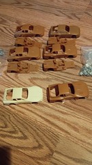 1/43 resin porsche 944 gt 924 gt parts lot