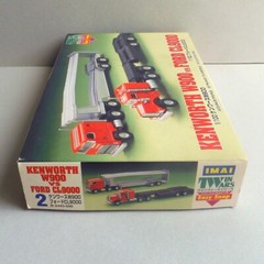 IMAI KENWORTH W900 vs Ford CL9000 1/100 Model kit 1995 Adult Collectible 15+