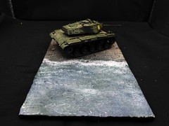 1/35 Scale Military Diorama Base Terrain Display Model Soldiers Figures Diecast