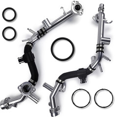 Upgrade aluminum engine coolant, radiator pipes and water pipes.Compatible with