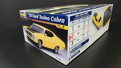 REVELL ’70 1970 FORD TORINO COBRA 1/25 SEALED INSIDE COMPLETE T10