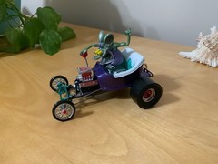 ED ‘BIG DADDY’ ROTH’S OUTLAW CUSTOM DRAG VERSION *PLUS SOLID RESIN FINK! KOOL!