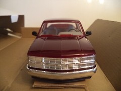 AMT/Ertl 1995 Chevrolet C-1500 Extended Cab, dark garnet Red NEW IN BOX