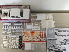 **RARE! *ORIGINAL VINTAGE AMT 1962 FORD FAIRLANE HT KIT **COMPLETE **SUPER NICE!