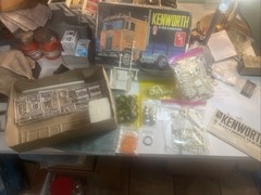 VTG AMT Original 1975 Rlse Kenworth K-123 Cabover Tractor 1/25 Model Kit # T-520