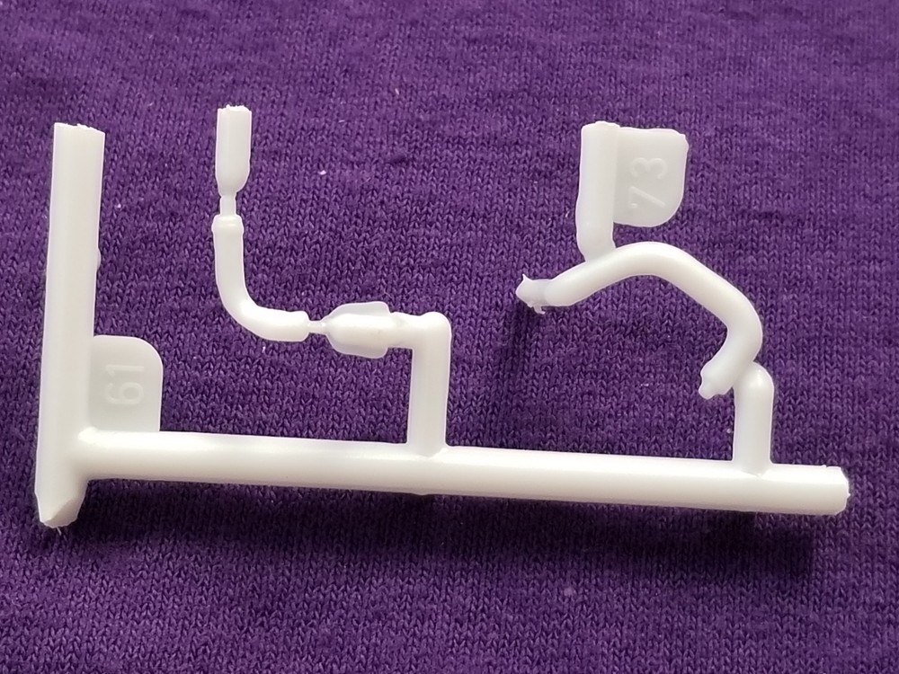 1991 Chevy S-10 Lowrider RADIATOR HOSES from Revell 1:25 Model Kit 91 Chevrolet