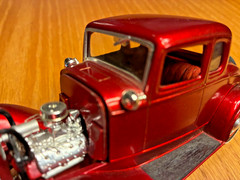 1932 FORD V8 COUPE AMT MODEL KIT ” BUILT “