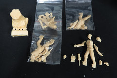 Hobby Fan 1/35 HF-547 WWII German Rocket Crew w/Launcher Part (4 Figures) – USA