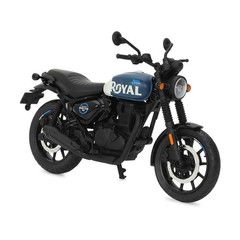 Royal Enfield Hunter 350 – Rebel Blue – Collectible 1:12 Scale – Free Shipping