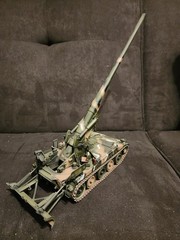 Tamiya 1/35th M107 175mm Howitzer GMC Model Built