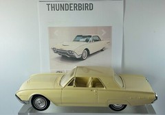 1962 FORD THUNDERBIRD T-BIRD 1/25 Dealer Promo+BONUS EmbeddedChampion Spark plug