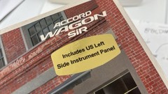 RARE AMERICAN SATCO Aoshima 1/24 HONDA ACCORD Wagon 1996 SiR Model Kit – READ