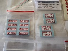 Kenworth W900 Peterbilt 359 1/16 1/14 Scale ” 21x Vinyl Decal Set’s Version E “