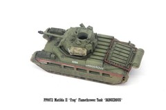 S-Model 1/72 Australia Matilda II “Frog” Flamethrower Tank Finished Model#PP0072