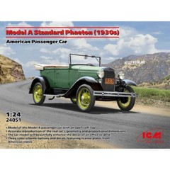 ICM #24051 1/24 Model A Standard Phaeton (1930s),American Passenger Car