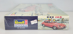 1997 Revell Monogram XKE JAG Jaguar 1/25 Plastic Model Kit 0556, New Sealed