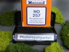 Roco Minitanks 1/87 Modern German Standard Leopard Recovery Vehicle Lot #7408©