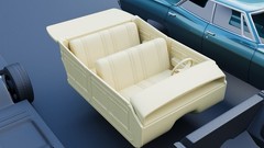 3d Printed 1/25 1968 Chevrolet Impala 4 Door Model Kit