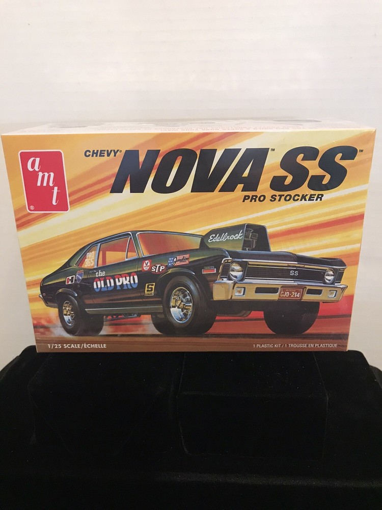 AMT 1142M/12 CHEVY NOVA SS PRO STOCKER MODEL KIT-NIB-1/25 SCALE