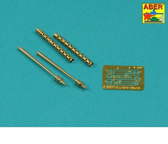 1/16 PzKpfw. I Ausf.A Early-1938 MG13 (long) Gun Barrels for Takom Model (2pcs)
