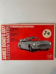 VINTAGE – James Bond 007 Aston Martin Competition Kit – Strombecker 1966