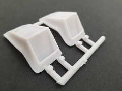 1966 Malibu SS CUSTOM RACING SEATS for Revell Monogram 1:24 Model 66 Chevelle