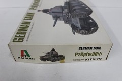 ITALERI GERMAN TANK PZKPFW 38 Model Kit 1/35 Scale No 212 ~ Vintage Italy MD376
